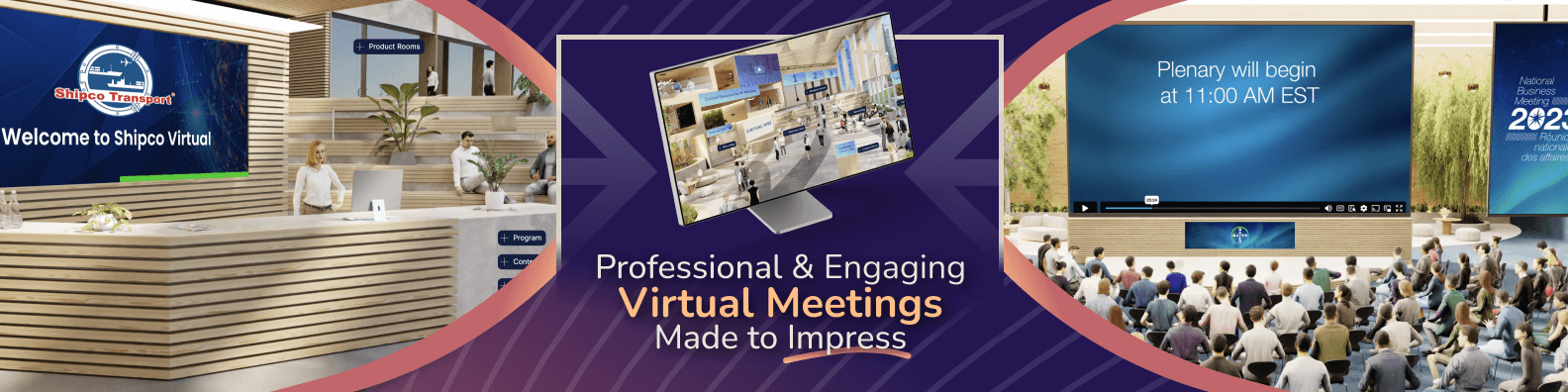 LinkedIn Private Cover Photo_ Professional & Engaging Virtual Meetings Made to Impress with branding-1